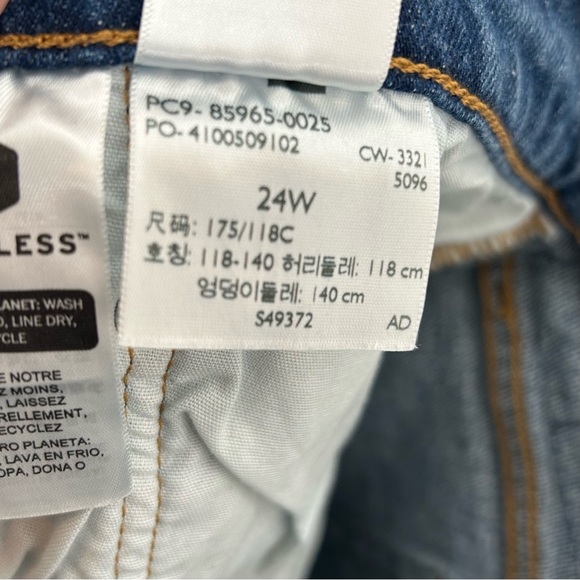 Levi’s 501 blue jean shorts cutoff button fly - Picture 7 of 8